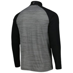Chicago White Sox Levelwear Vandal Raglan Quarter-Zip Top - Heather Gray - MLB Lifestyle