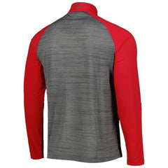 St. Louis Cardinals Levelwear Vandal Raglan Quarter-Zip Top - Heather Gray - MLB Online