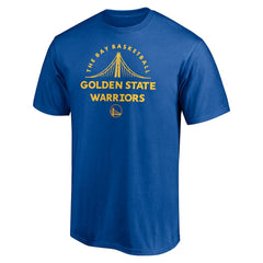 Golden State Warriors Push Ahead T-Shirt Royal