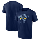 Memphis Grizzlies Core Hometown Launch T-Shirt Navy
