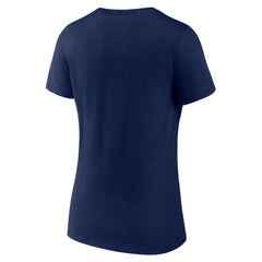 Women's Navy Memphis Grizzlies Core Hometown V-Neck T-Shirt