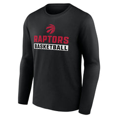 Toronto Raptors Let's Go Long Sleeve T-Shirt Black