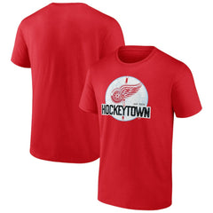 Detroit Red Wings Ice Cluster T-Shirt - Red - NHL 5059368