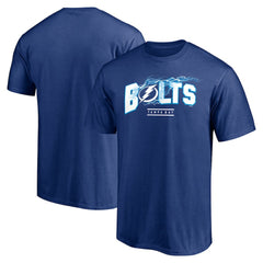 Tampa Bay Lightning Hometown Collection Push Ahead T-Shirt - Blue - NHL 5059454