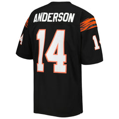 Mitchell & Ness Ken Anderson Cincinnati Bengals 1981 Authentic Throwback Retired Player Jersey Black