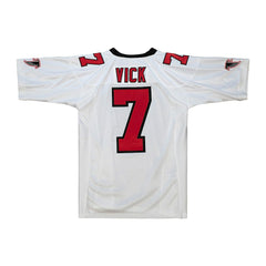 Mitchell & Ness Michael Vick Atlanta Falcons 2001 Authentic Throwback Retired Player Jersey White