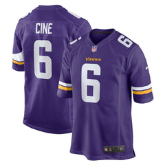 Nike Lewis Cine Minnesota Vikings Game Player Jersey Purple