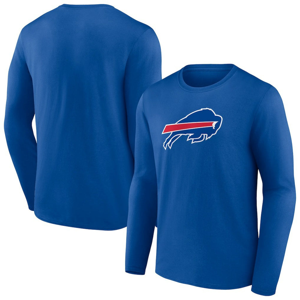 Buffalo Bills Primary Team Logo Long Sleeve T-Shirt Royal