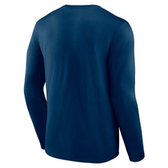 Chicago Bears Primary Team Logo Long Sleeve T-Shirt Navy