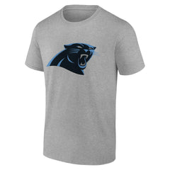 Fanatics Carolina Panthers Primary Logo T-Shirt Heather Gray