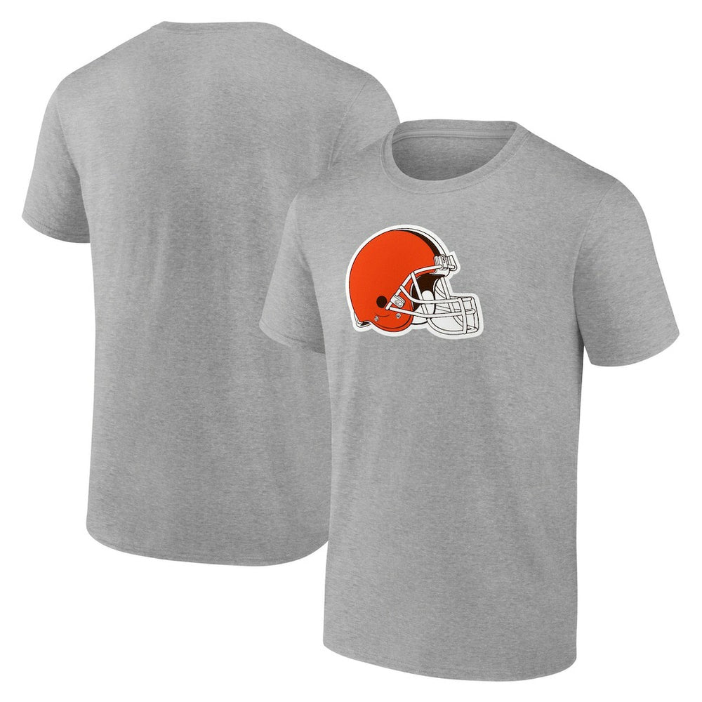 Fanatics Cleveland Browns Primary Logo T-Shirt Heather Gray