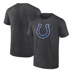 Fanatics Indianapolis Colts Primary Logo T-Shirt Heather Charcoal