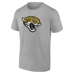 Fanatics Jacksonville Jaguars Primary Logo T-Shirt Heather Gray