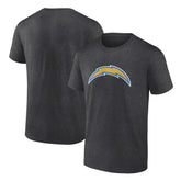 Fanatics Los Angeles Chargers Primary Logo T-Shirt Heather Charcoal