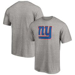 Fanatics New York Giants Primary Logo T-Shirt Heather Gray