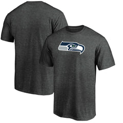 Fanatics Seattle Seahawks Primary Logo T-Shirt Heather Charcoal