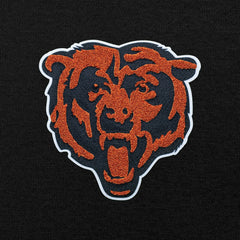 Chicago Bears Antigua Victory Chenille Pullover Hoodie Black