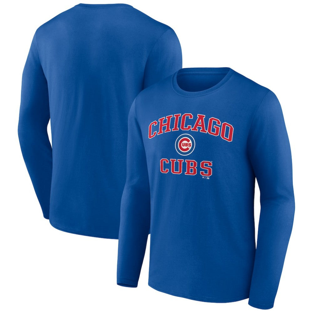 Chicago Cubs Heart and Soul Long Sleeve T-Shirt - Royal - MLB Lifestyle