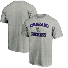 Colorado Rockies Heart & Soul T-Shirt - Heather Gray - MLB on Sale