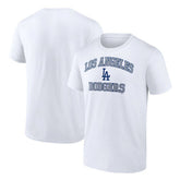 Los Angeles Dodgers Heart and Soul T-Shirt - White - MLB Sale