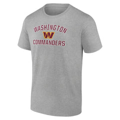 Fanatics Washington Commanders Victory Arch T-Shirt Heather Gray