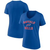 Buffalo Bills Women's Victory Arch Team V-Neck T-Shirt Royal