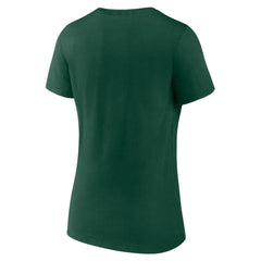 Green Bay Packers Women's Victory Arch Team V-Neck T-Shirt Green