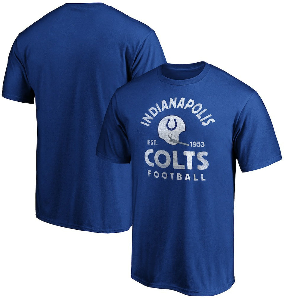 Indianapolis Colts Vintage Arch T-Shirt Royal