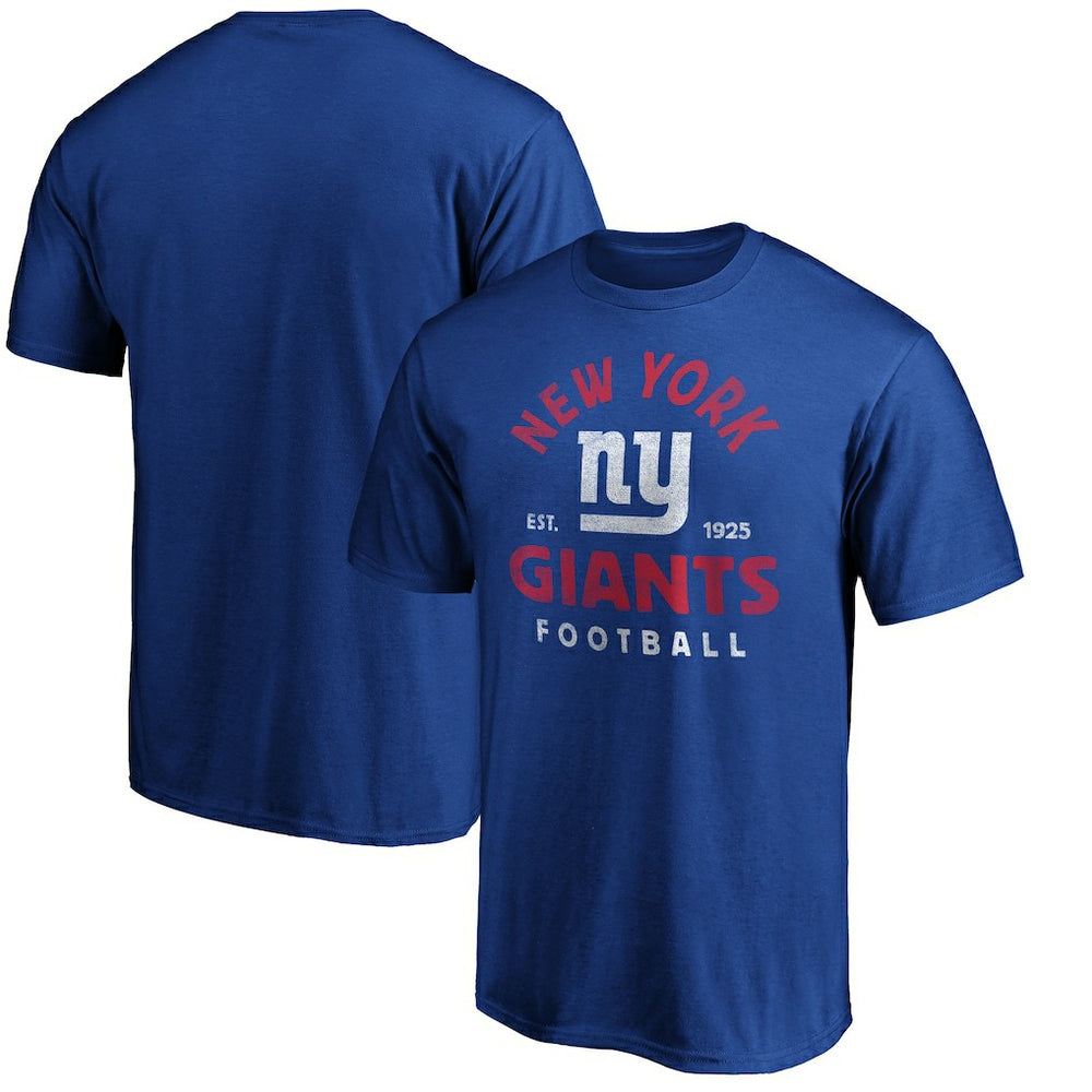 New York Giants Vintage Arch T-Shirt Royal