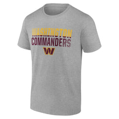 Washington Commanders Team Fade Out T-Shirt Heather Gray