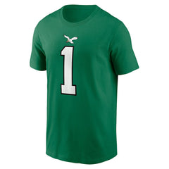 Nike Jalen Hurts Philadelphia Eagles Alternate Player Name & Number T-Shirt Kelly Green