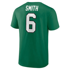 Fanatics DeVonta Smith Philadelphia Eagles Alternate Icon Player Name & Number T-Shirt Kelly Green