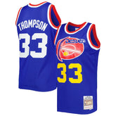 David Thompson Denver Nuggets Hardwood Classics 1975/76 Swingman Jersey for sale Royal | Mitchell & Ness