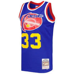 David Thompson Denver Nuggets Hardwood Classics 1975/76 Swingman Jersey for sale Royal | Mitchell & Ness