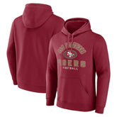 Fanatics San Francisco 49ers Between the Pylons Pullover Hoodie Scarlet
