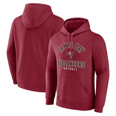 Fanatics Tampa Bay Buccaneers Between the Pylons Pullover Hoodie Red