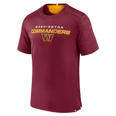 Fanatics Washington Commanders Defender Evo T-Shirt Burgundy