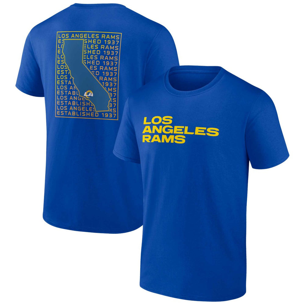 Fanatics Los Angeles Rams Home Field Advantage T-Shirt Royal