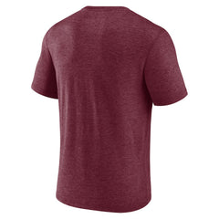 Fanatics Arizona Cardinals Retro Tri-Blend T-Shirt Heather Cardinal