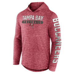Fanatics Tampa Bay Buccaneers Pill Stack Long Sleeve Hoodie T-Shirt Heather Red