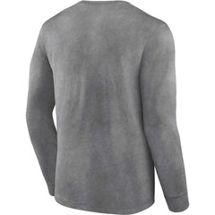 Fanatics Tampa Bay Buccaneers Washed Primary Long Sleeve T-Shirt Heather Charcoal