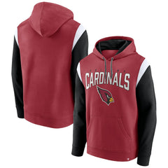 Fanatics Arizona Cardinals Trench Battle Pullover Hoodie Cardinal