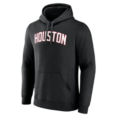 Houston Rockets Wordmark Alternate Pullover Hoodie Black