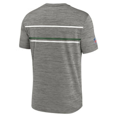 Nike New York Jets Legacy Sideline Performance T-Shirt Heather Charcoal