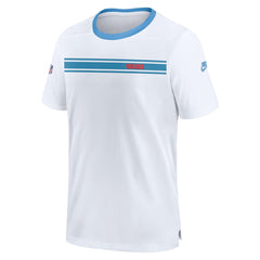 Nike Tennessee Titans Oilers Throwback Sideline Coach Alternate Performance T-Shirt White