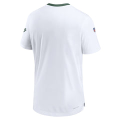Nike Green Bay Packers Men's Sideline Coaches Alternate Performance T-Shirt White