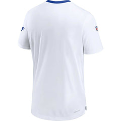 Nike New York Giants Men's Sideline Coaches Alternate Performance T-Shirt White