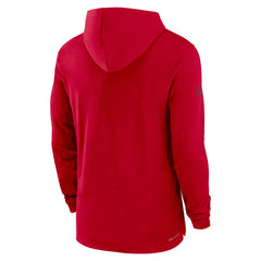 Nike Tampa Bay Buccaneers Sideline Performance Long Sleeve Hoodie T-Shirt Red