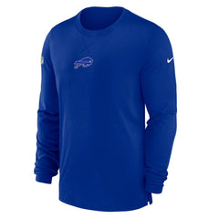 Nike Buffalo Bills 2023 Sideline Performance Long Sleeve T-Shirt Royal