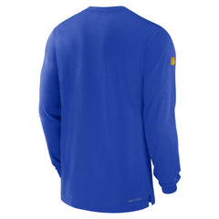 Nike Los Angeles Rams 2023 Sideline Performance Long Sleeve T-Shirt Royal